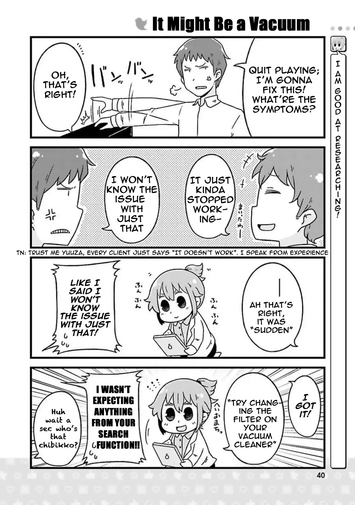 Twitter-san Chapter 3 page 9 - Chapter 3: A Visitor Arrives
