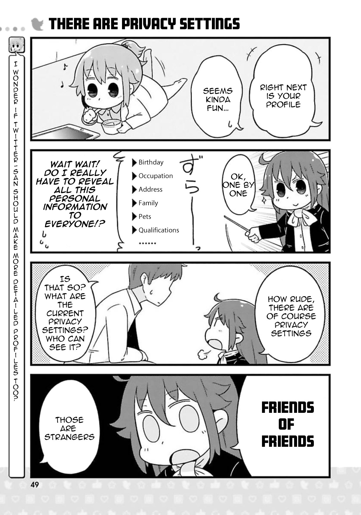 Twitter-san Chapter 4 page 4 - Chapter 4: Aren't You On Facebook?