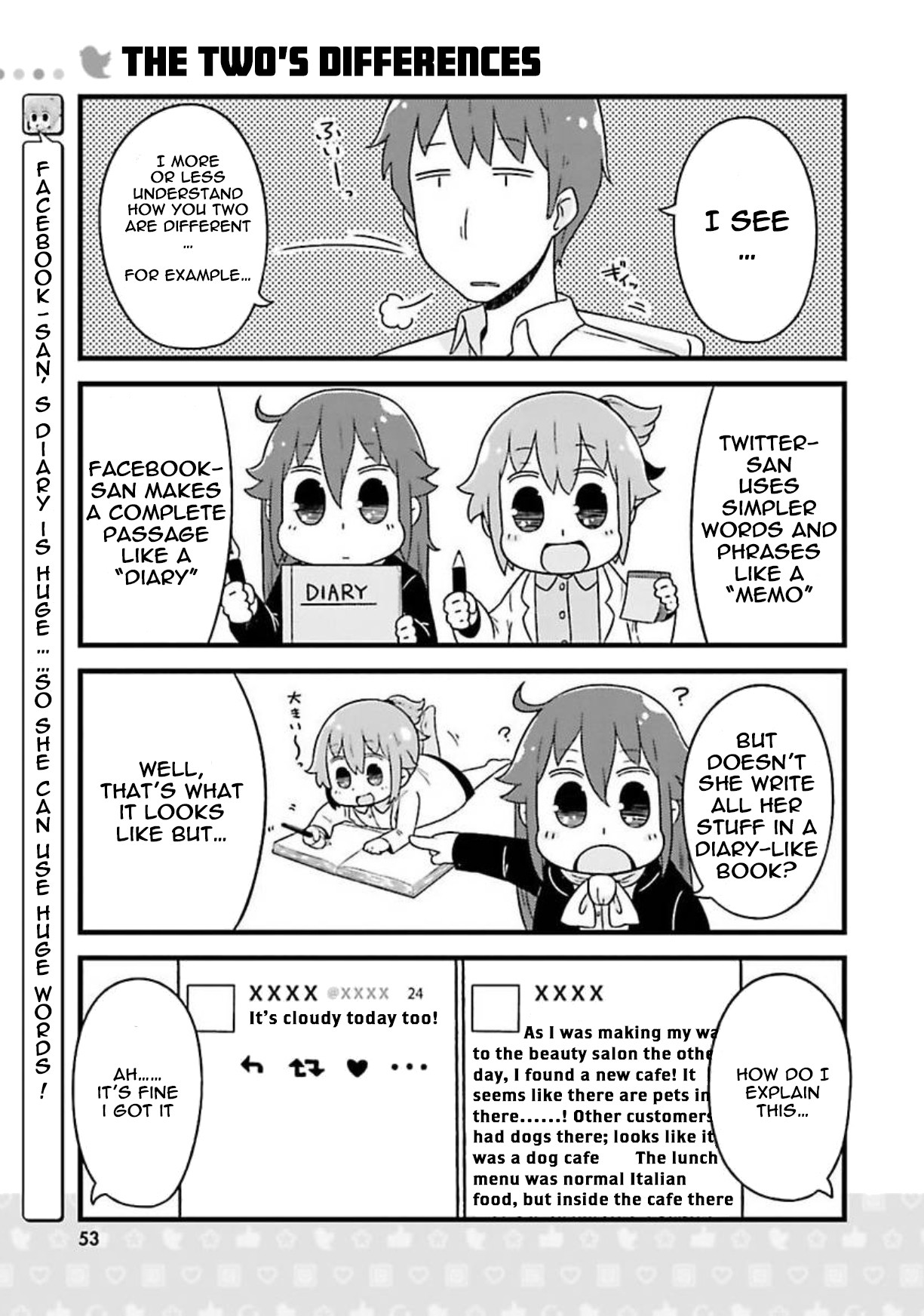 Twitter-san Chapter 4 page 8 - Chapter 4: Aren't You On Facebook?