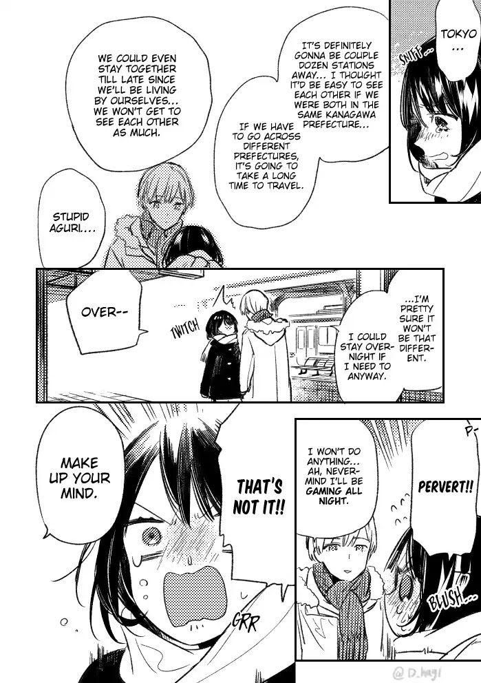 Twitter Webcomics Chapter 2 page 3 - Chapter 2: Downtown Tokyo by Hagi Daisuke (Horimiya)