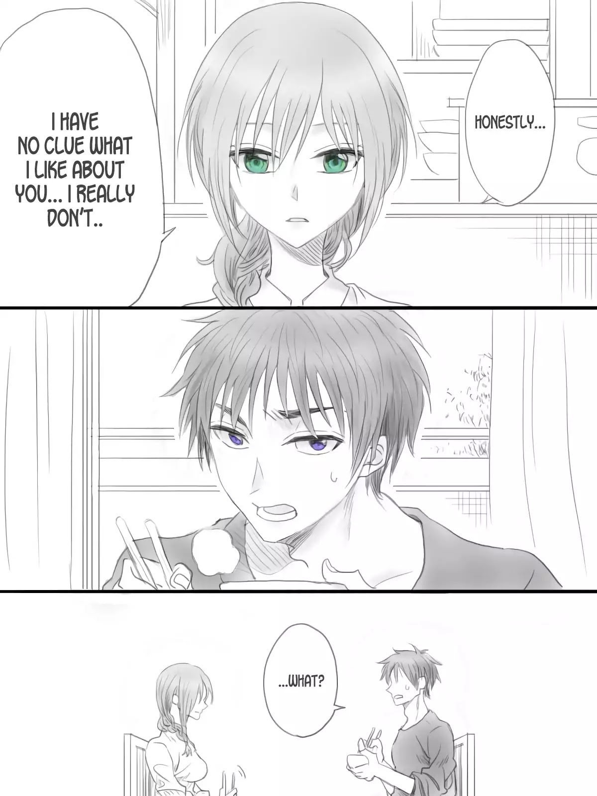 Twitter Webcomics Chapter 3 page 2 - Chapter 3: The Ruthless Couple by Kudou Mai