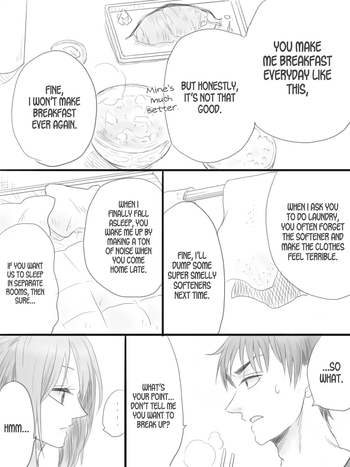Twitter Webcomics Chapter 3 page 3 - Chapter 3: The Ruthless Couple by Kudou Mai