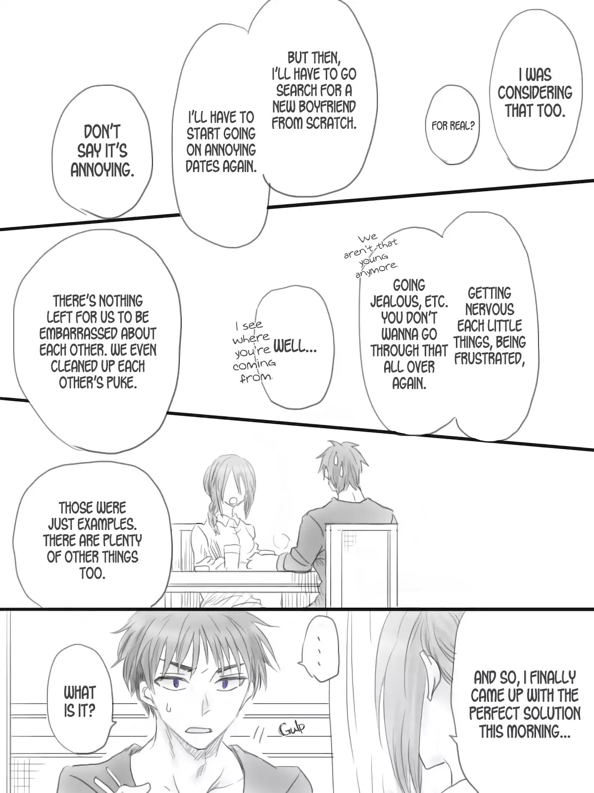 Twitter Webcomics Chapter 3 page 4 - Chapter 3: The Ruthless Couple by Kudou Mai