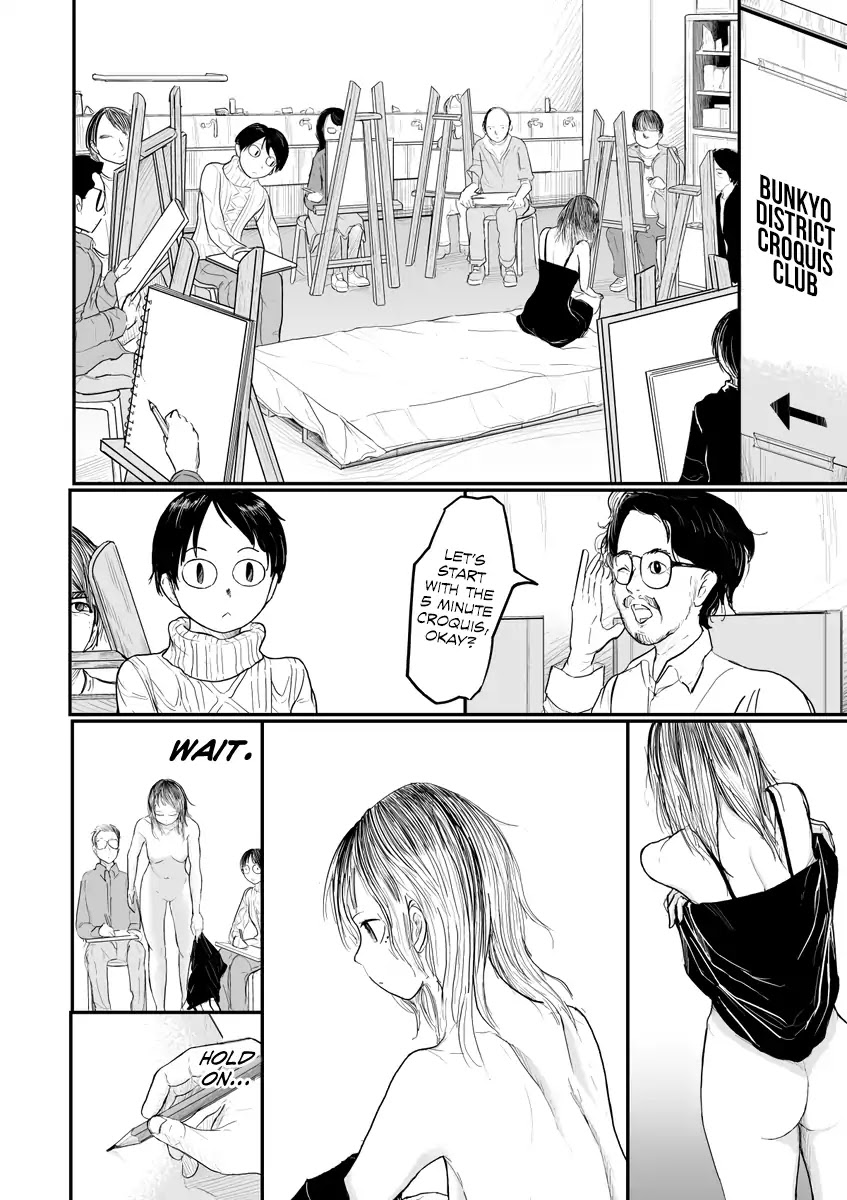 Twitter Webcomics Chapter 7 page 2 - Chapter 7: Nude Croquis by Konda Shoma