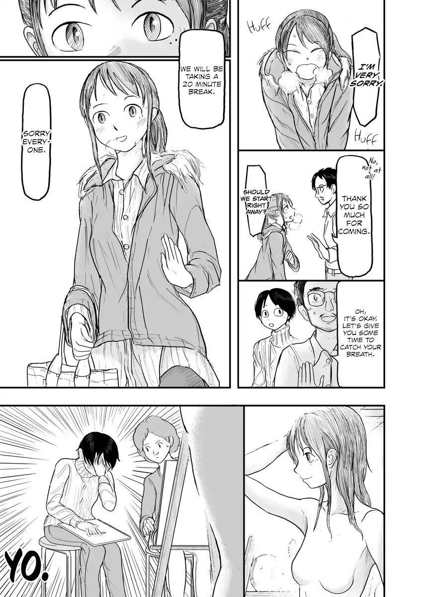 Twitter Webcomics Chapter 7 page 9 - Chapter 7: Nude Croquis by Konda Shoma