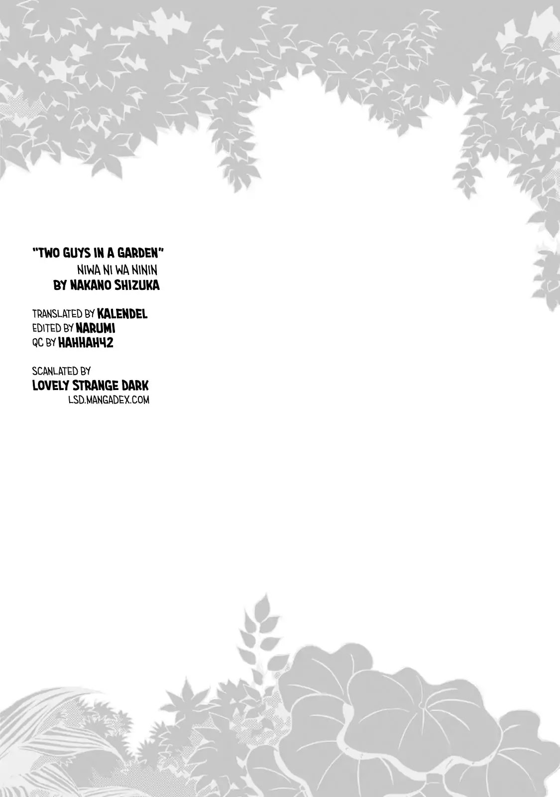Two Guys in a Garden Chapter 3 page 24 - Chapter 3: The Garden of Me