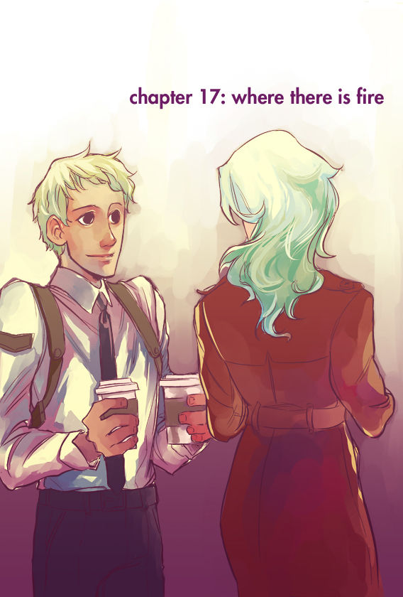 Two Keys Chapter 16 page 1 - Chapter 16 : Where There is Fire