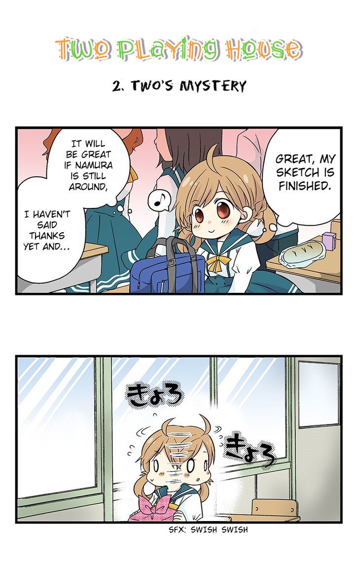Two Playing House Chapter 3 page 2 - Chapter 3 : Two's Mystery (1)