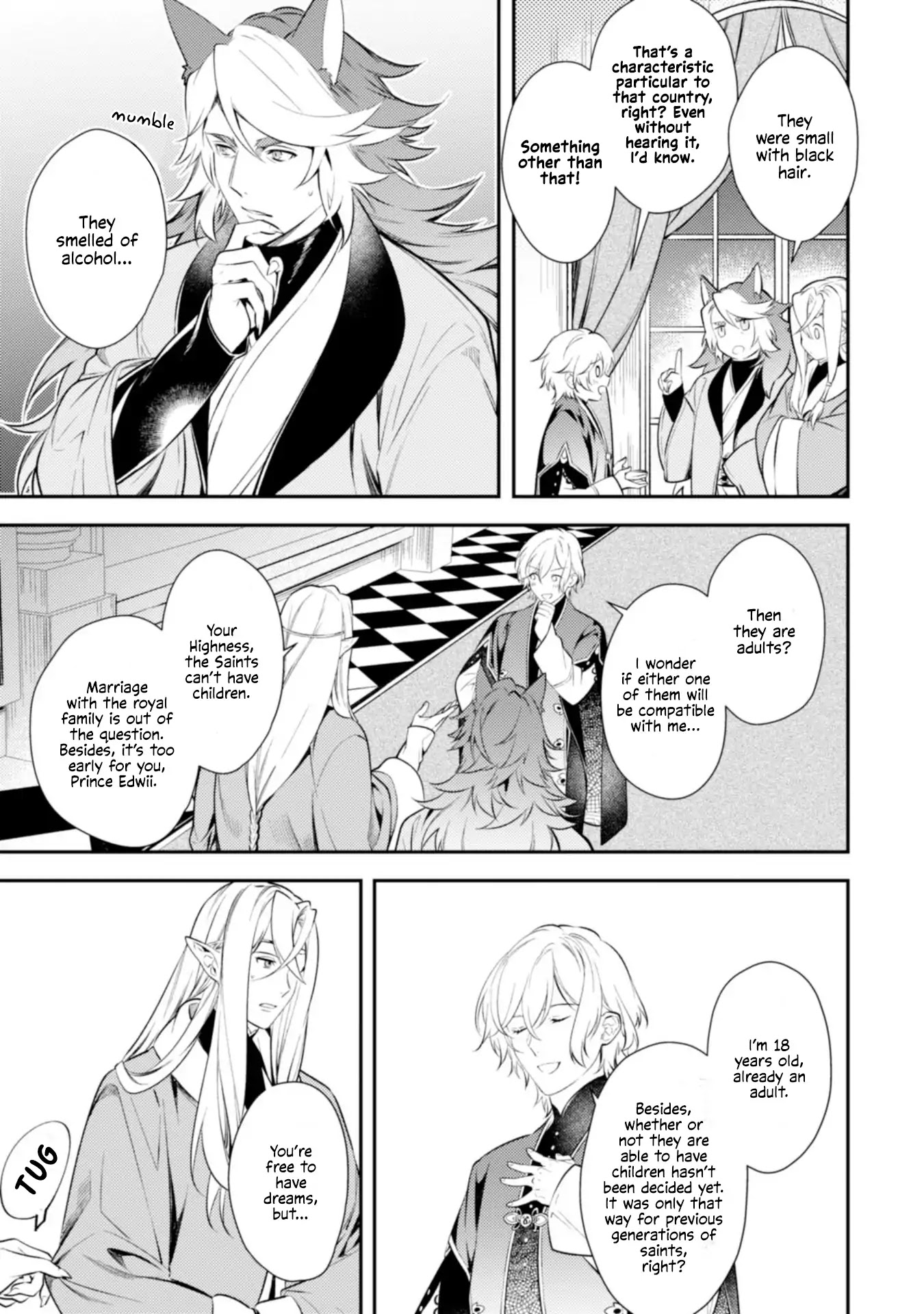 Two Saints Wander off in the Different World Chapter 1 page 36 - Chapter 1
