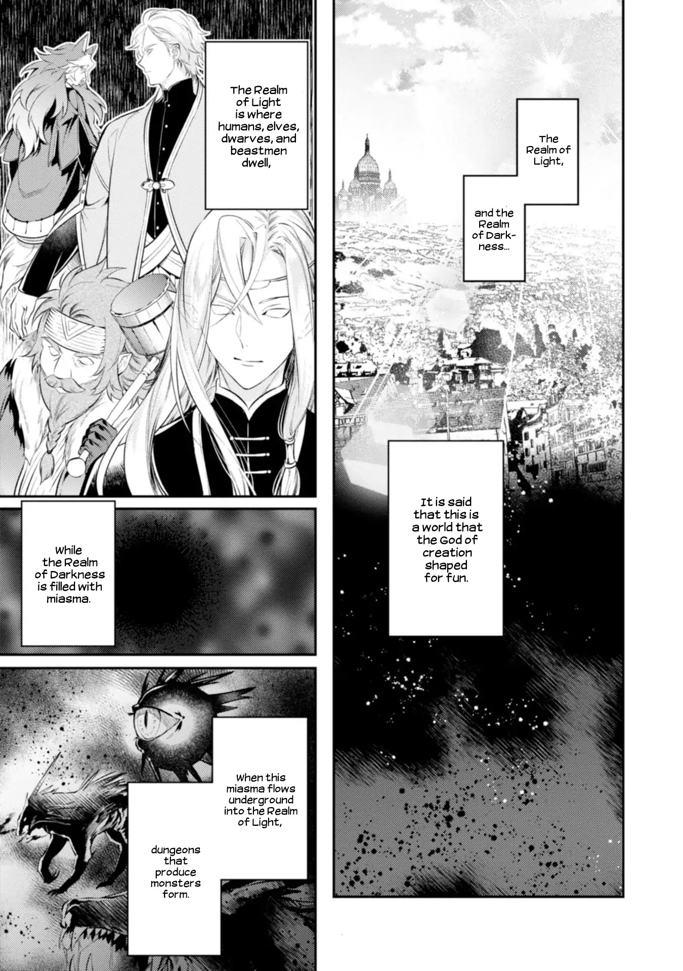 Two Saints Wander off in the Different World Chapter 1 page 6 - Chapter 1