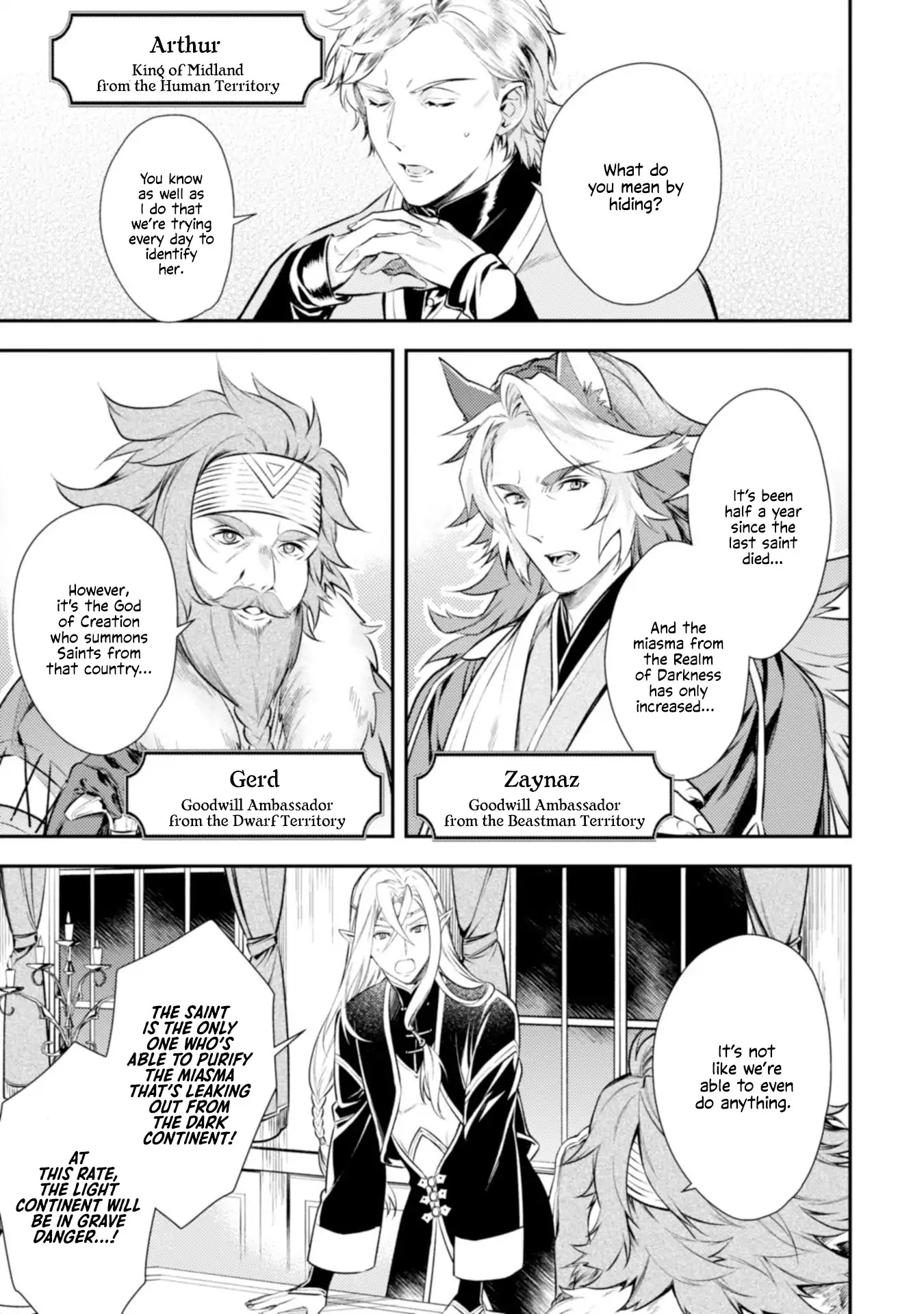 Two Saints Wander off in the Different World Chapter 1 page 8 - Chapter 1