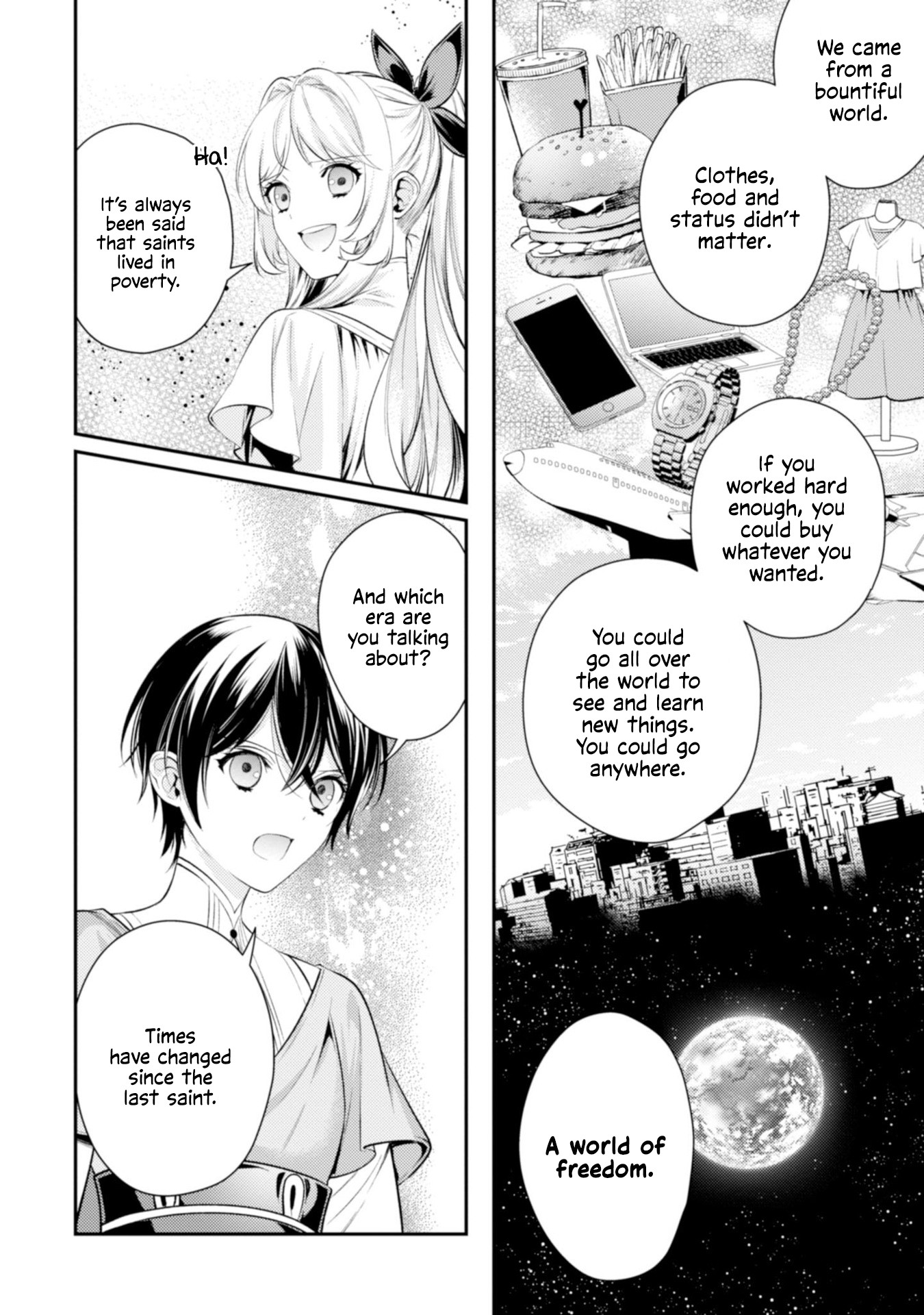 Two Saints Wander off in the Different World Chapter 5 page 30 - Chapter 5