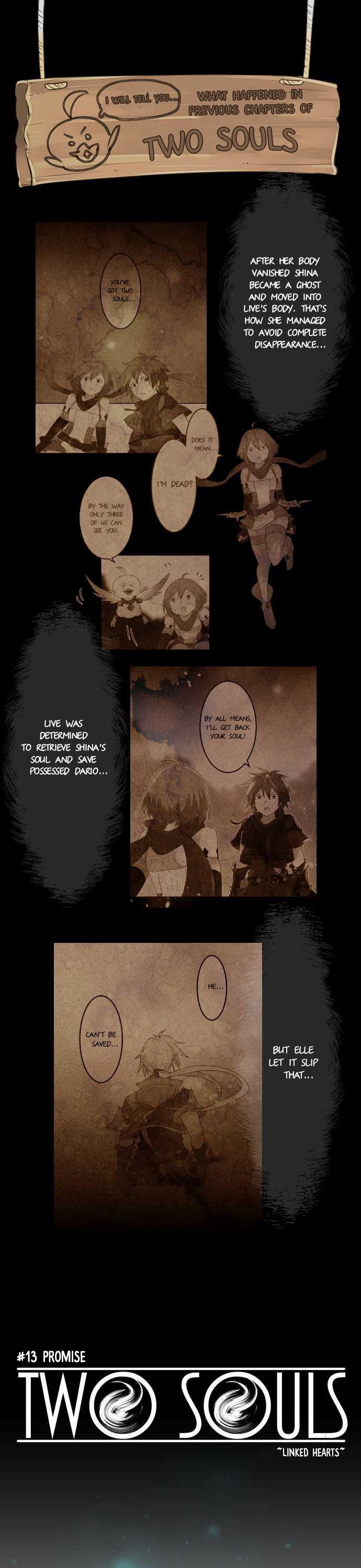 Two Souls Chapter 13 page 1 - Chapter 13: Promise