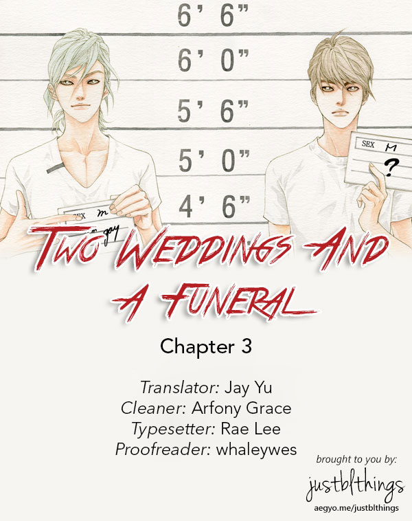 Two Weddings and a Funeral Chapter 4 page 1 - Chapter 4