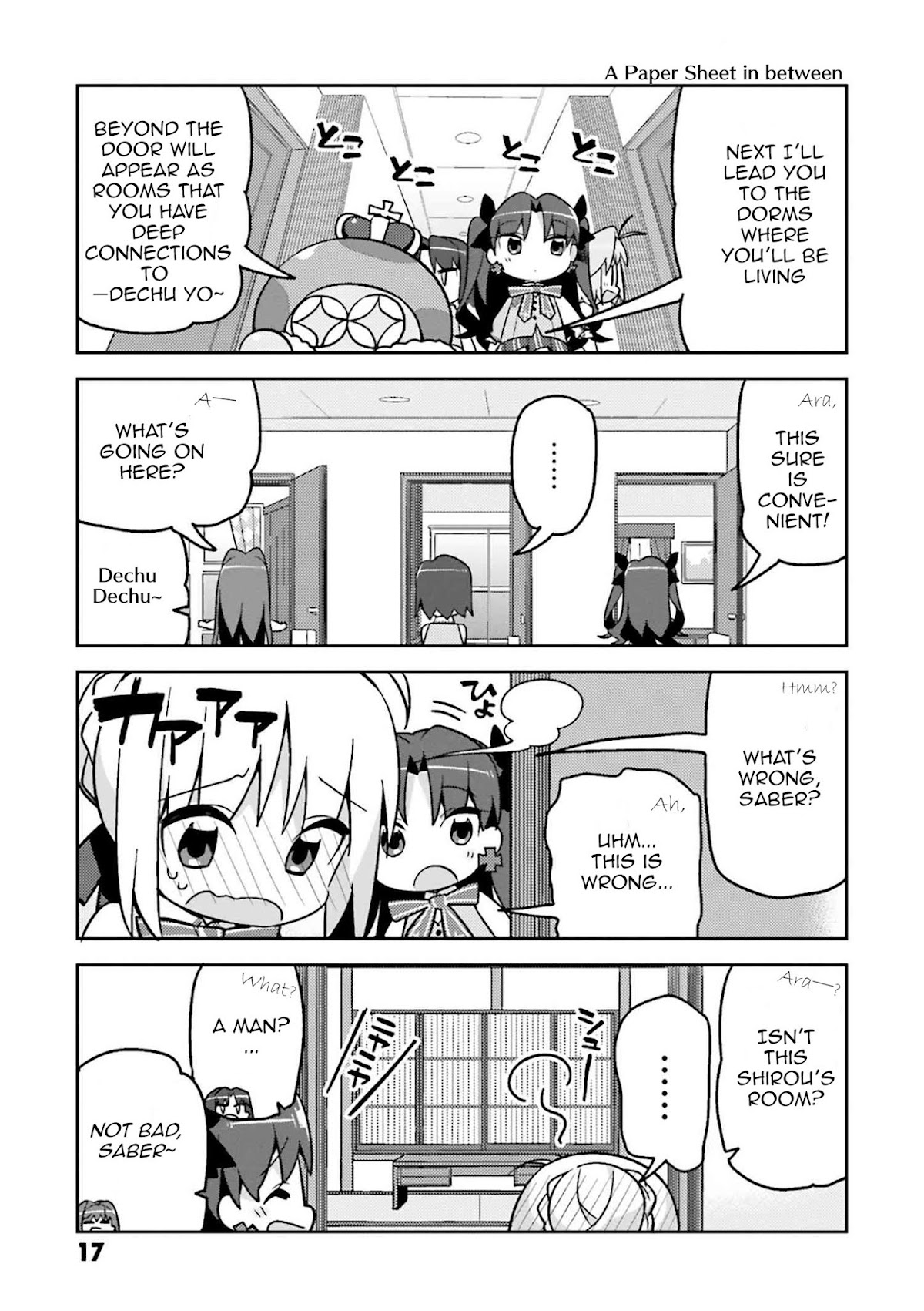 Type-Moon Gakuen - Chibi Chuki! Chapter 1 page 19 - Chapter 1: 1st Period: Starting Bell