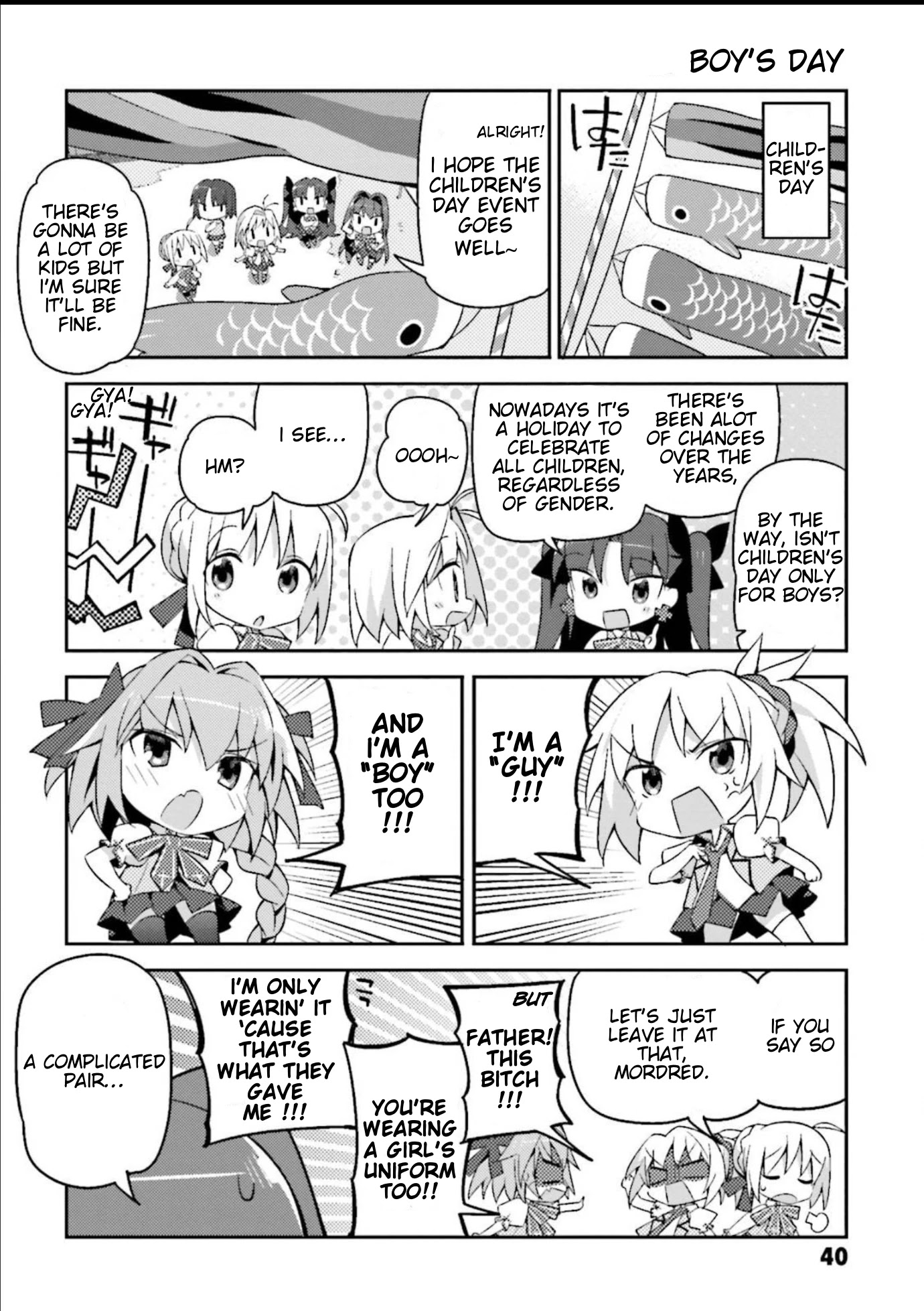 Type-Moon Gakuen - Chibi Chuki! Chapter 10 page 2 - Chapter 10: 10th Period: What is Required of a Hero?
