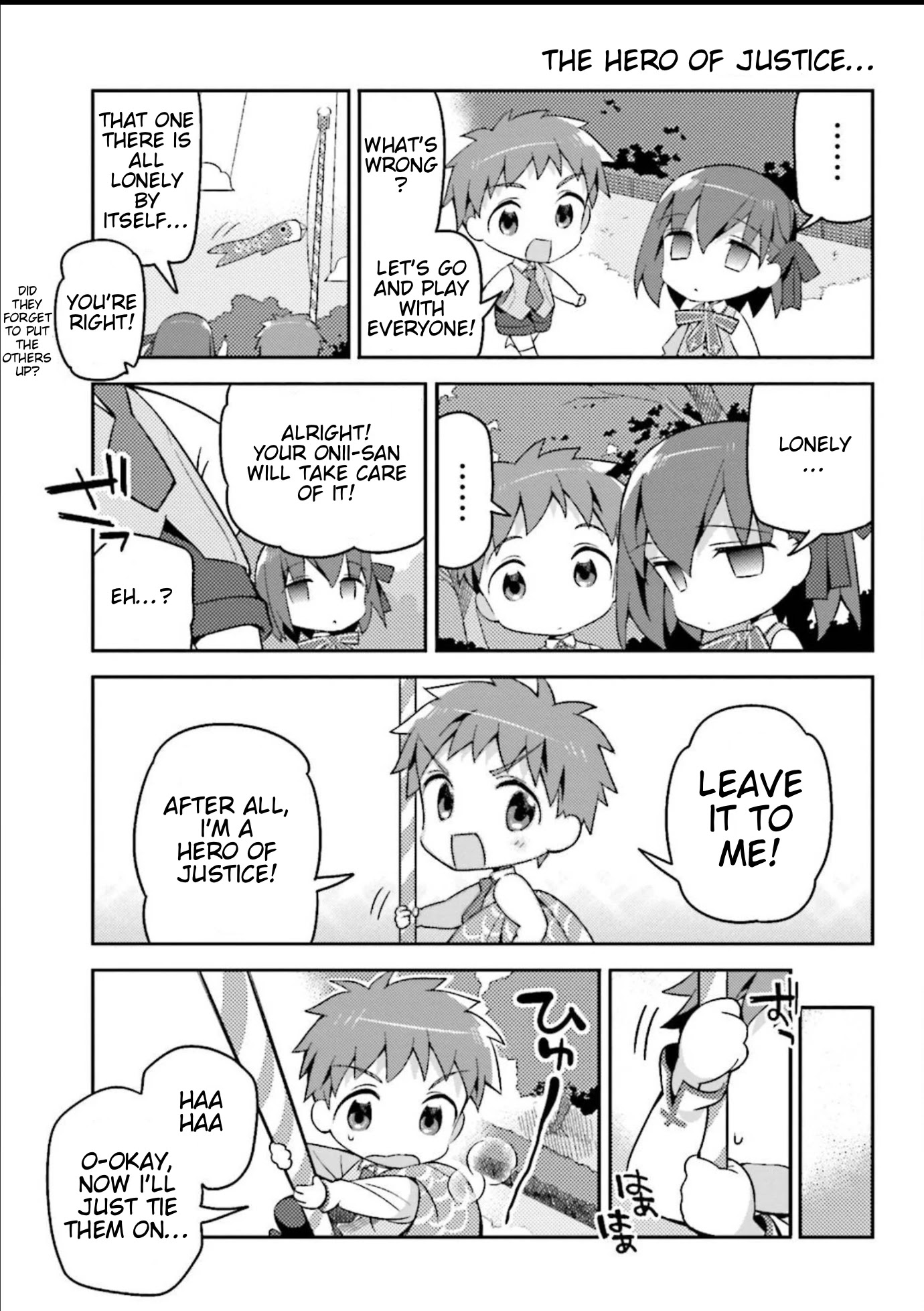 Type-Moon Gakuen - Chibi Chuki! Chapter 10 page 7 - Chapter 10: 10th Period: What is Required of a Hero?
