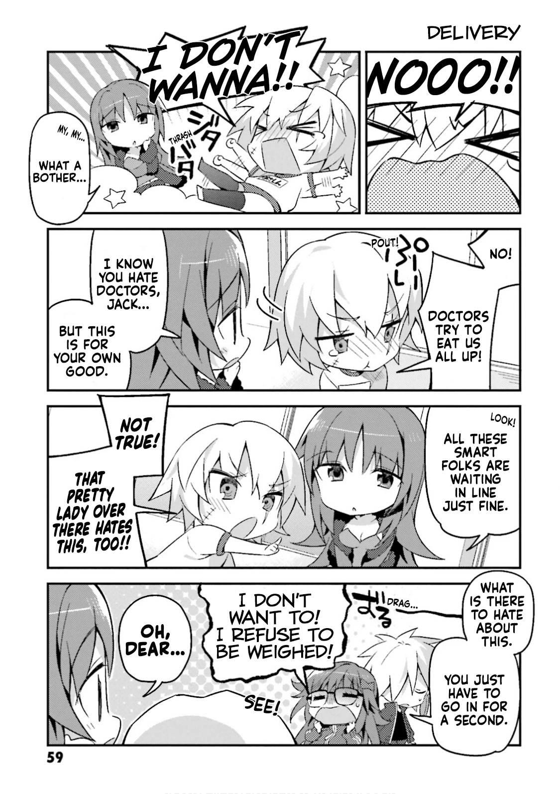 Type-Moon Gakuen - Chibi Chuki! Chapter 11 page 11 - Chapter 11: 11th Period: Does a Sound Mind Dwell in a Sound Body?