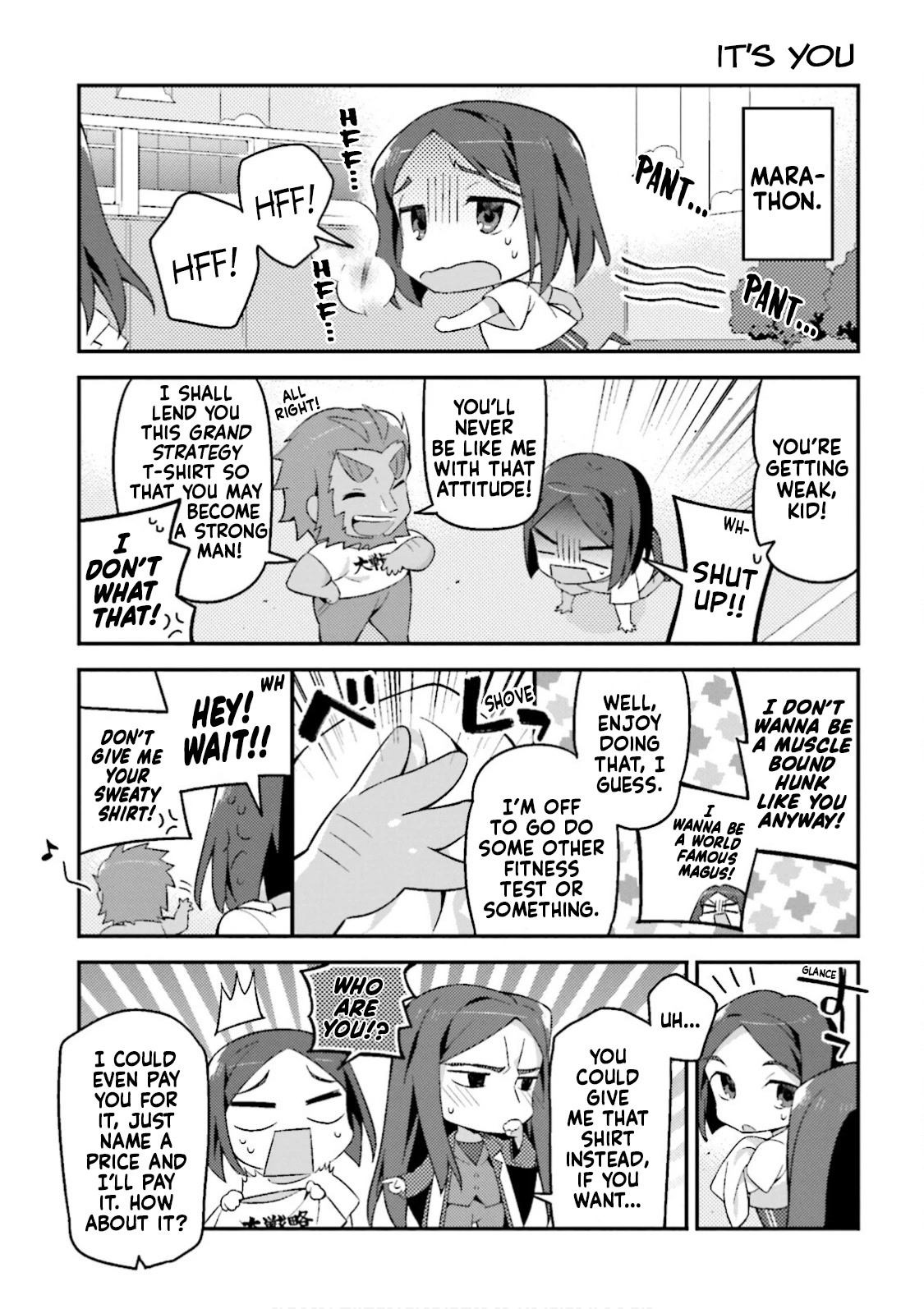 Type-Moon Gakuen - Chibi Chuki! Chapter 11 page 13 - Chapter 11: 11th Period: Does a Sound Mind Dwell in a Sound Body?
