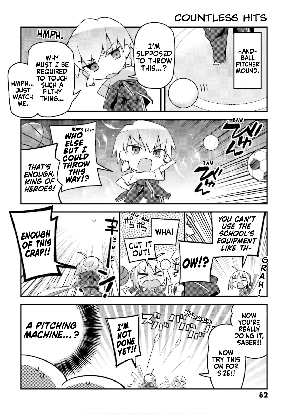 Type-Moon Gakuen - Chibi Chuki! Chapter 11 page 14 - Chapter 11: 11th Period: Does a Sound Mind Dwell in a Sound Body?