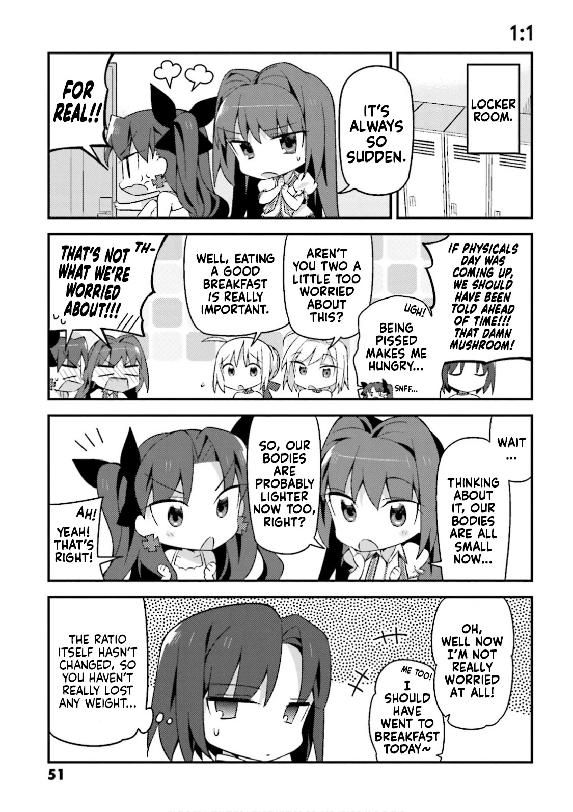 Type-Moon Gakuen - Chibi Chuki! Chapter 11 page 3 - Chapter 11: 11th Period: Does a Sound Mind Dwell in a Sound Body?