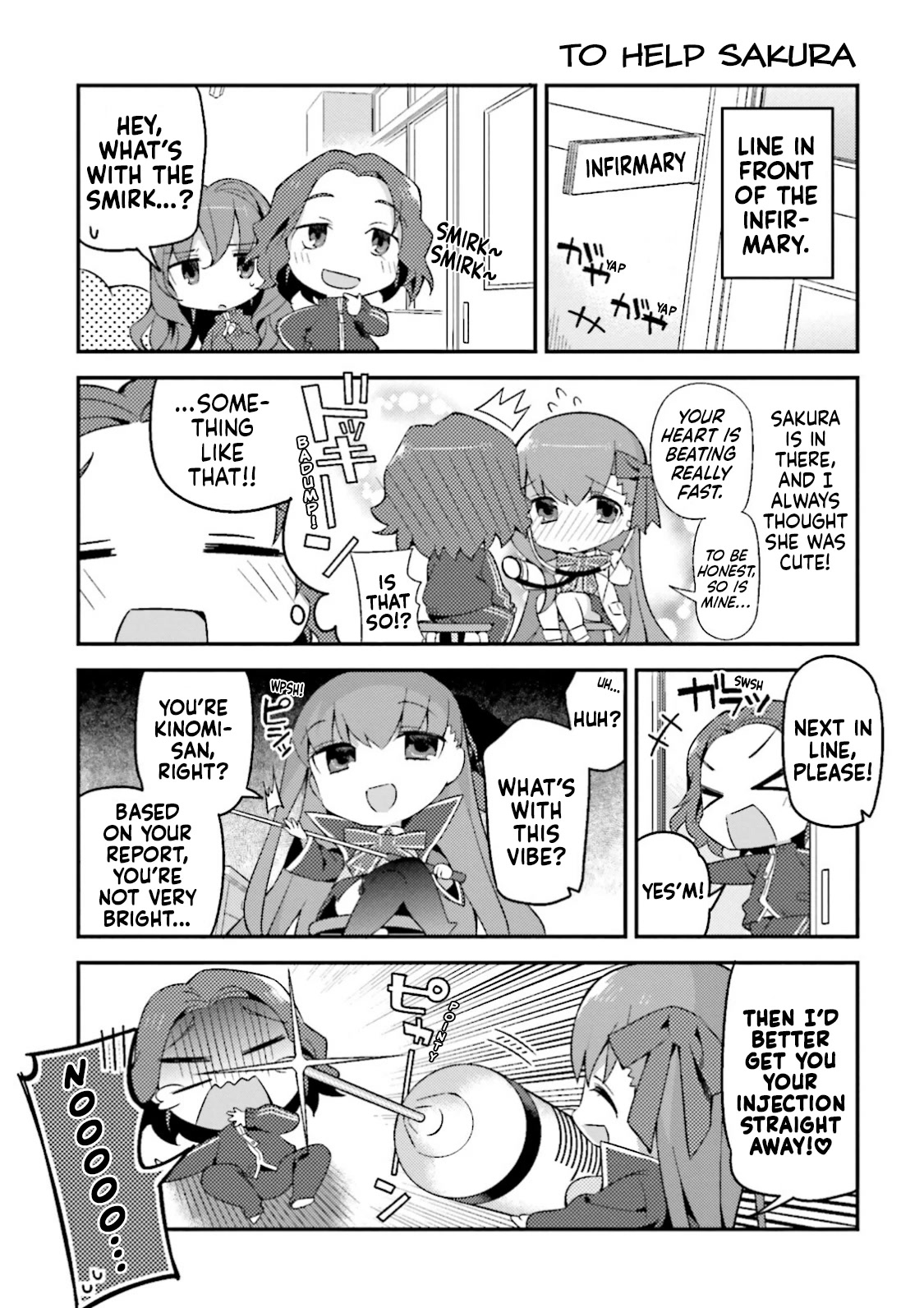 Type-Moon Gakuen - Chibi Chuki! Chapter 11 page 5 - Chapter 11: 11th Period: Does a Sound Mind Dwell in a Sound Body?