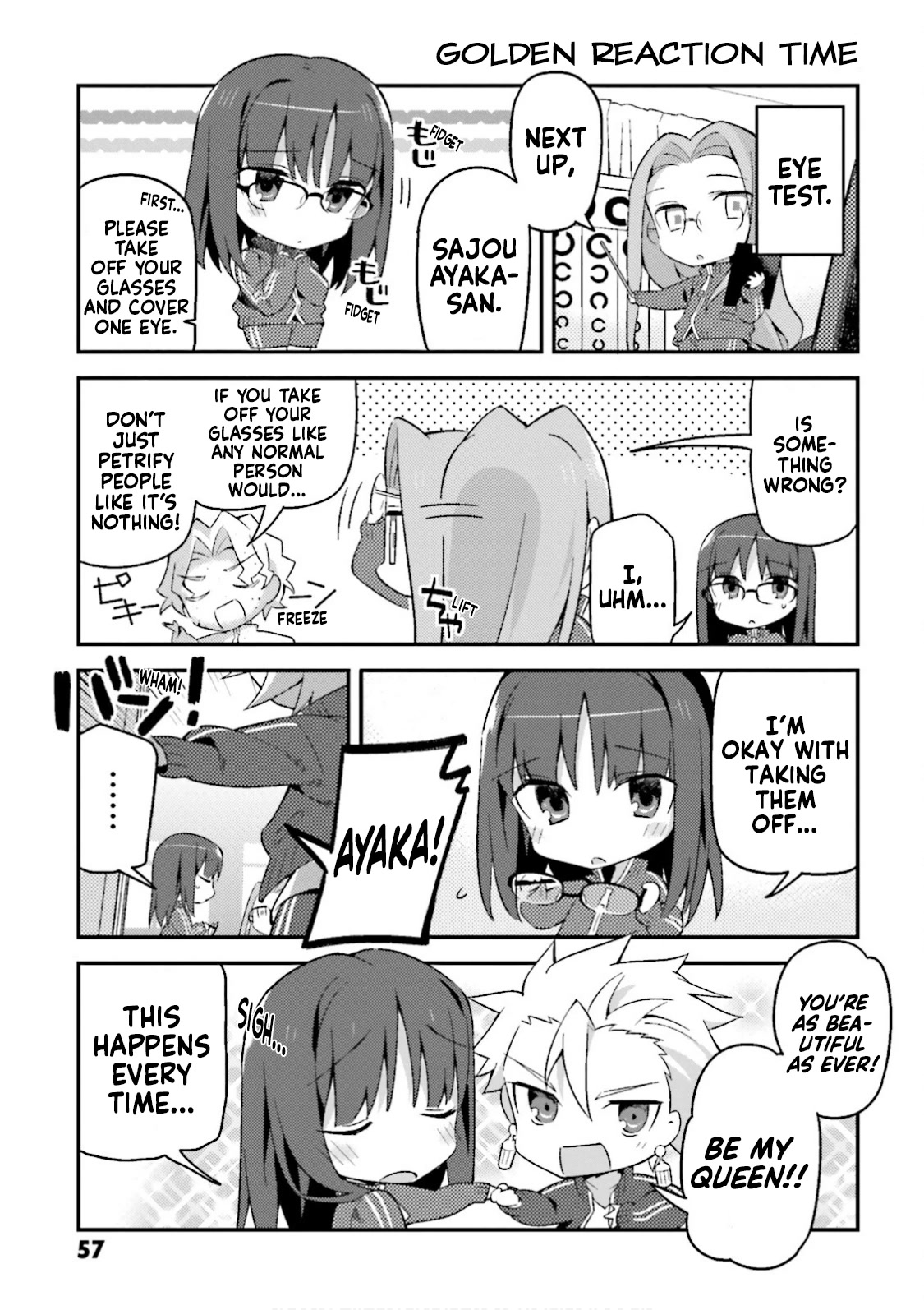 Type-Moon Gakuen - Chibi Chuki! Chapter 11 page 9 - Chapter 11: 11th Period: Does a Sound Mind Dwell in a Sound Body?