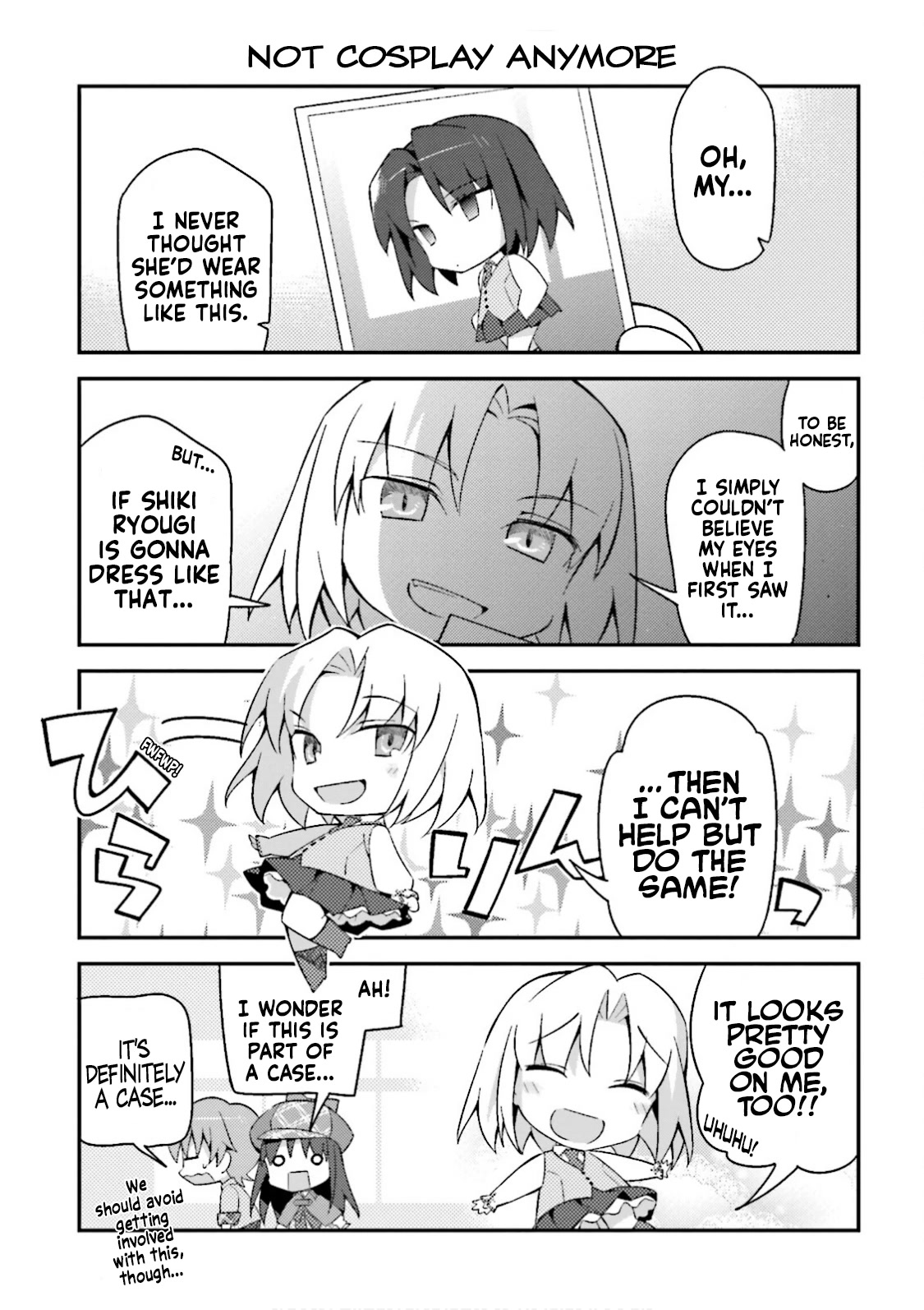 Type-Moon Gakuen - Chibi Chuki! Chapter 12 page 13 - Chapter 12: 12th Period: Future Detectives and...