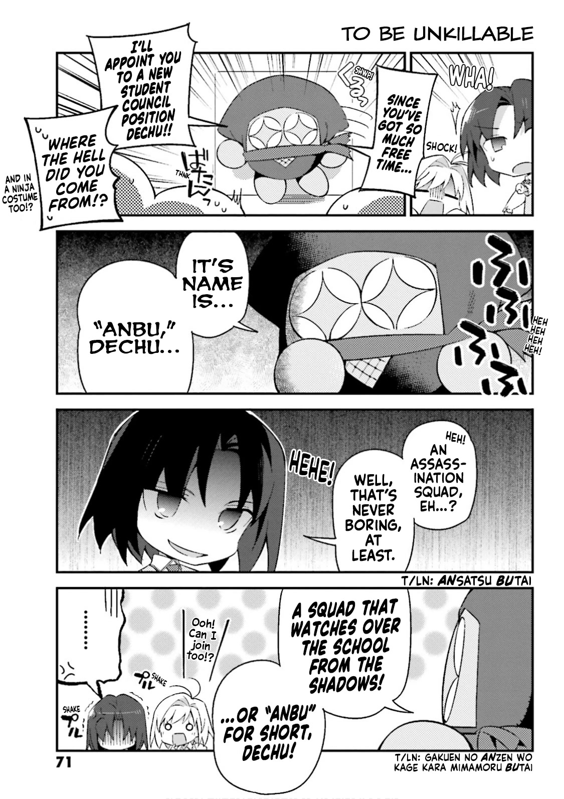 Type-Moon Gakuen - Chibi Chuki! Chapter 12 page 5 - Chapter 12: 12th Period: Future Detectives and...