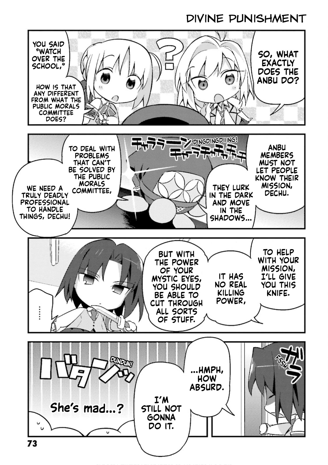 Type-Moon Gakuen - Chibi Chuki! Chapter 12 page 7 - Chapter 12: 12th Period: Future Detectives and...