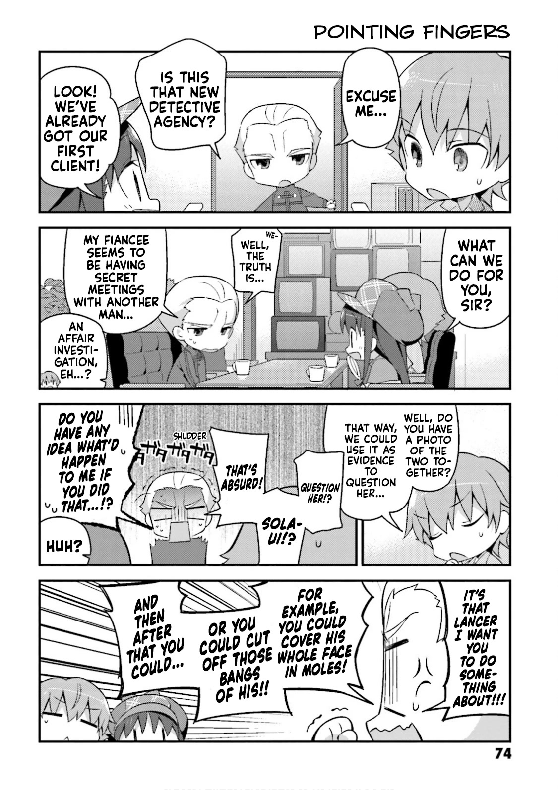 Type-Moon Gakuen - Chibi Chuki! Chapter 12 page 8 - Chapter 12: 12th Period: Future Detectives and...