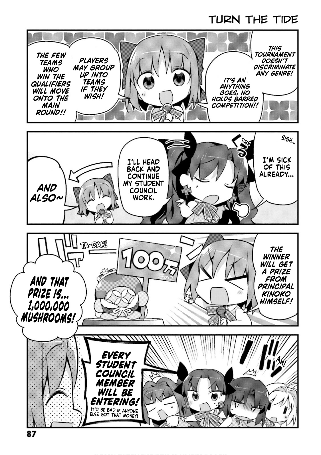 Type-Moon Gakuen - Chibi Chuki! Chapter 13 page 3 - Chapter 13: 13th Period: The Strongest Tournament is Here Too
