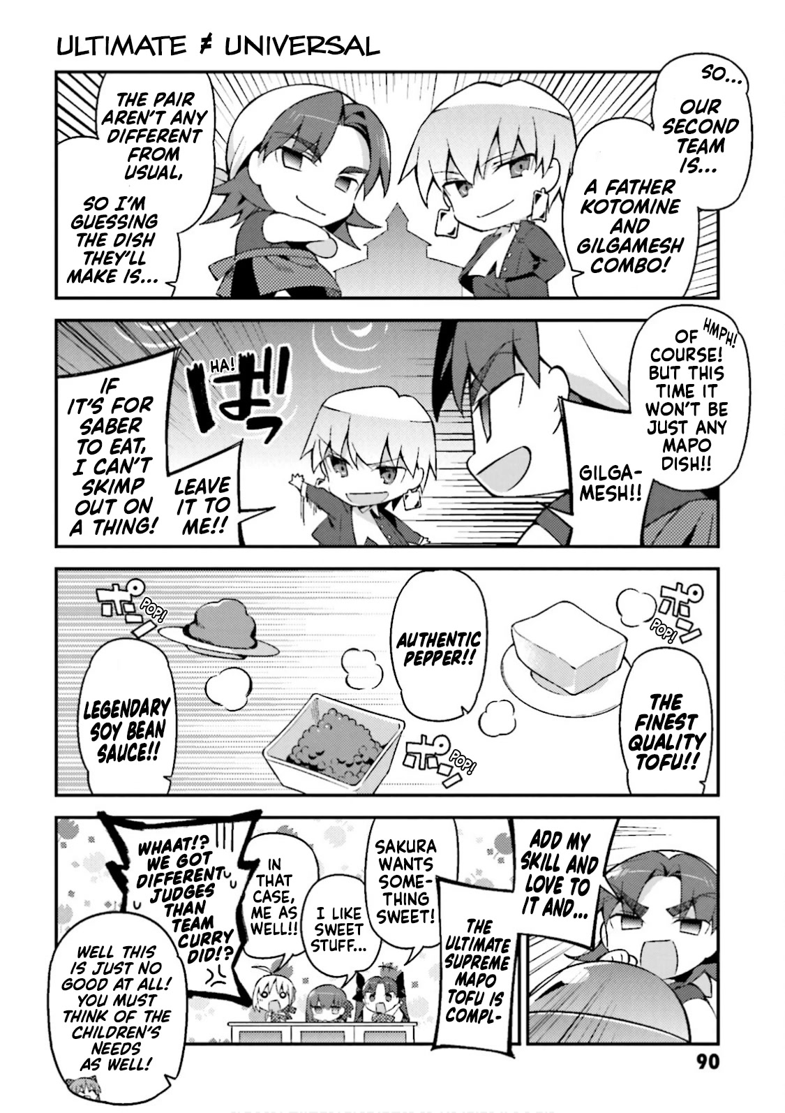 Type-Moon Gakuen - Chibi Chuki! Chapter 13 page 6 - Chapter 13: 13th Period: The Strongest Tournament is Here Too