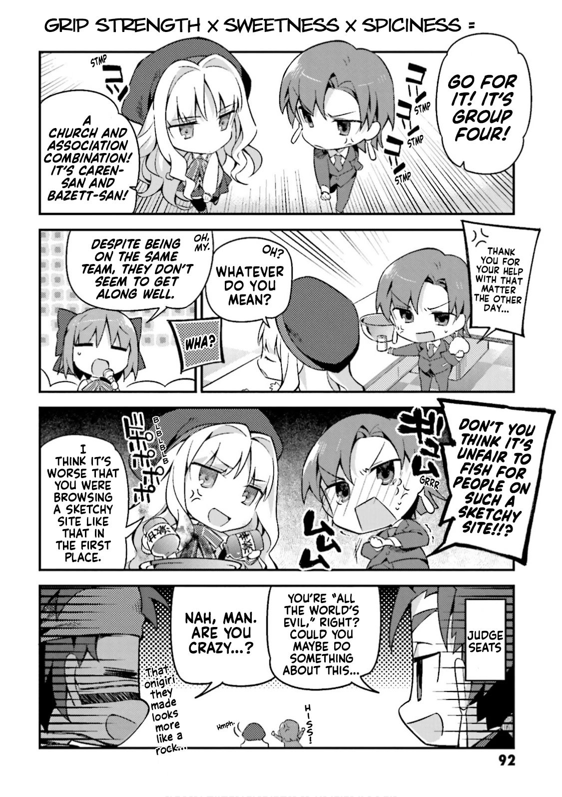 Type-Moon Gakuen - Chibi Chuki! Chapter 13 page 8 - Chapter 13: 13th Period: The Strongest Tournament is Here Too