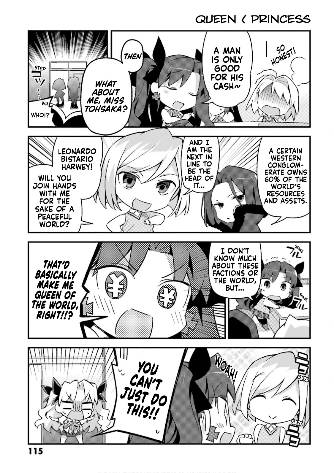 Type-Moon Gakuen - Chibi Chuki! Chapter 14 page 13 - Chapter 14: 14th Period: Hide Your Horns But Not Your Ears