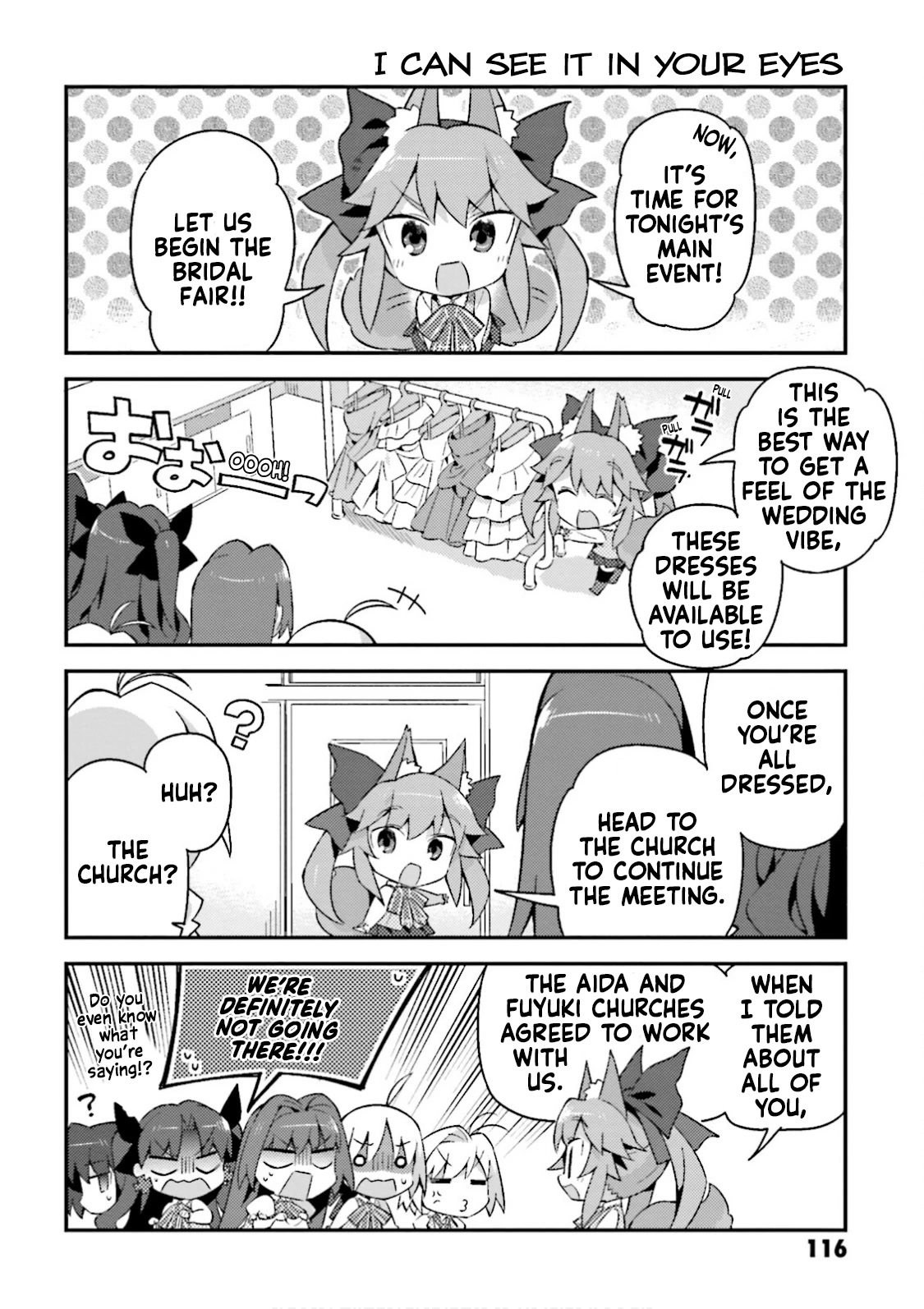 Type-Moon Gakuen - Chibi Chuki! Chapter 14 page 14 - Chapter 14: 14th Period: Hide Your Horns But Not Your Ears