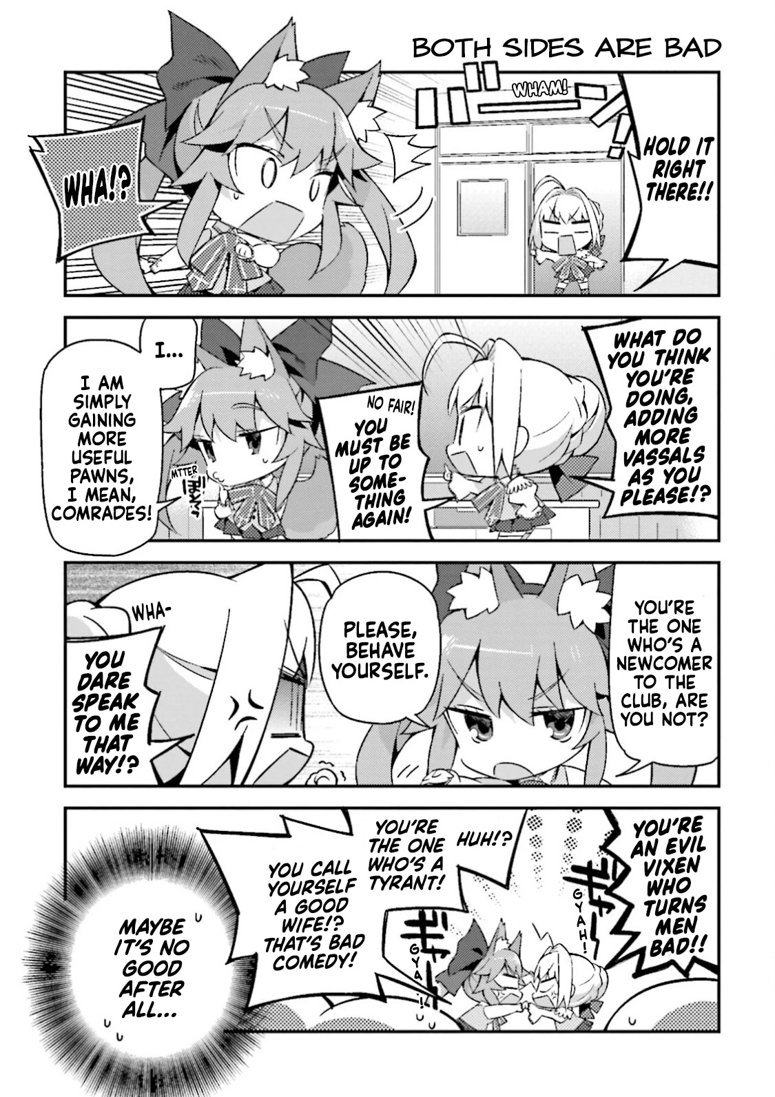 Type-Moon Gakuen - Chibi Chuki! Chapter 14 page 5 - Chapter 14: 14th Period: Hide Your Horns But Not Your Ears