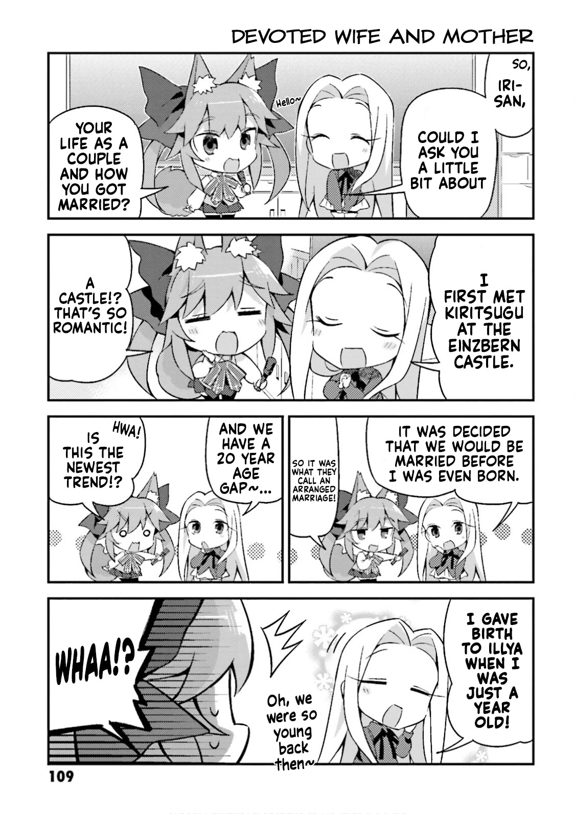 Type-Moon Gakuen - Chibi Chuki! Chapter 14 page 7 - Chapter 14: 14th Period: Hide Your Horns But Not Your Ears