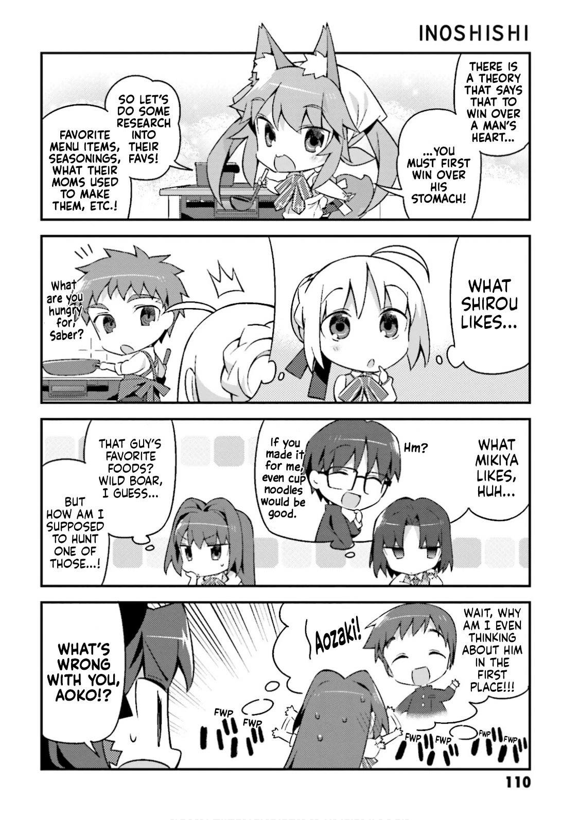 Type-Moon Gakuen - Chibi Chuki! Chapter 14 page 8 - Chapter 14: 14th Period: Hide Your Horns But Not Your Ears