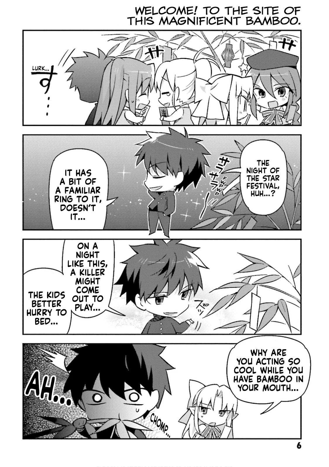 Type-Moon Gakuen - Chibi Chuki! Chapter 15 page 7 - Chapter 15: 15th Period: Seven Months and Seven Days