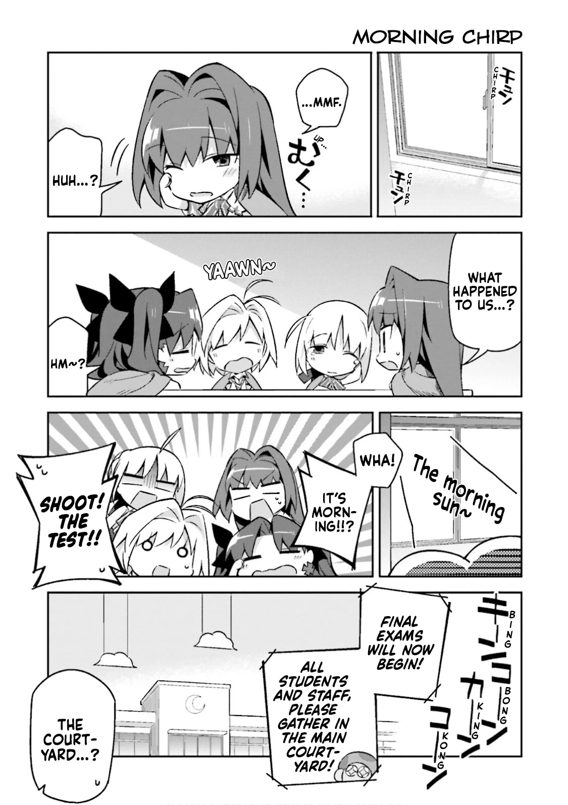 Type-Moon Gakuen - Chibi Chuki! Chapter 17 page 15 - Chapter 17: 17th Period: Fight!
