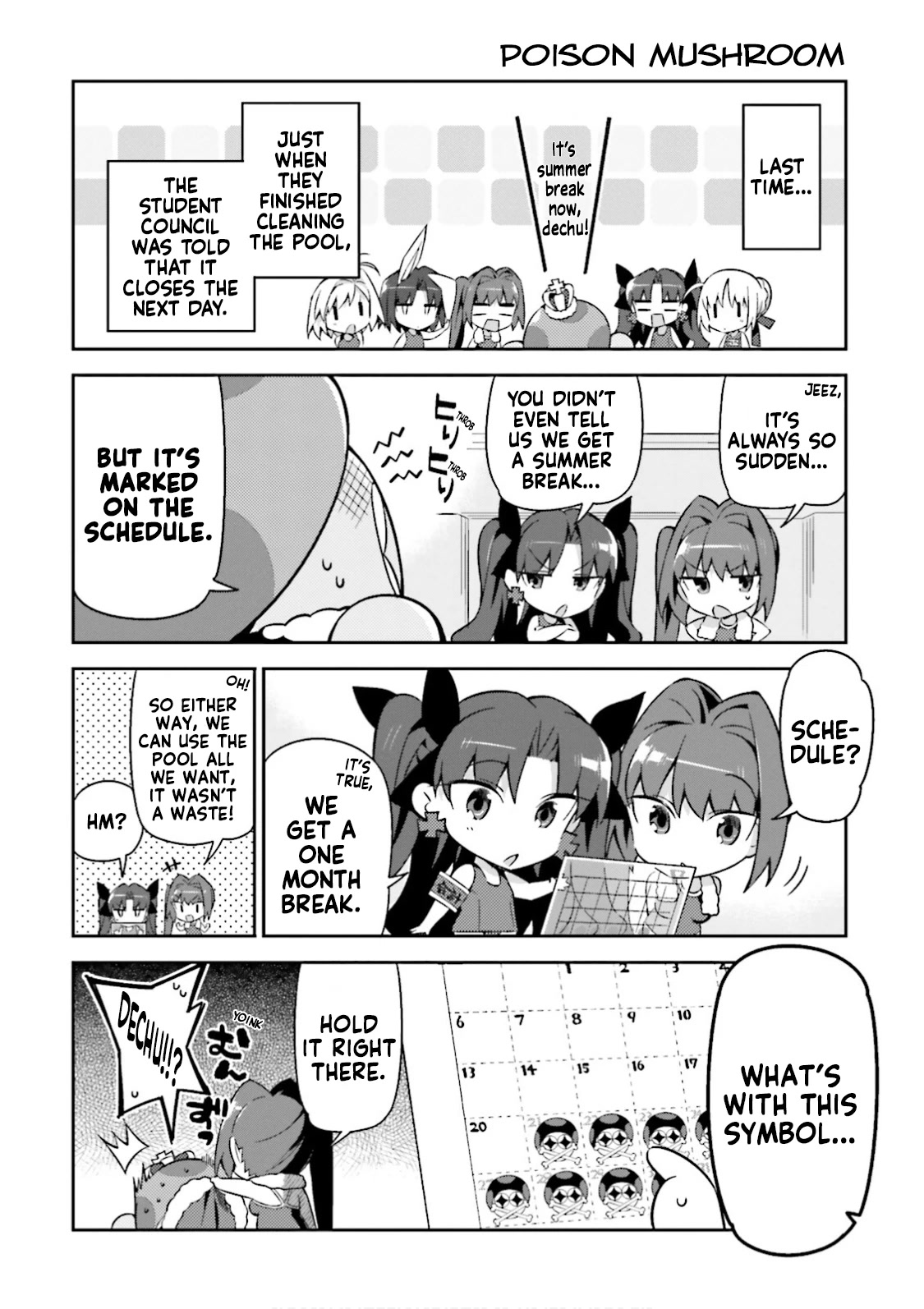 Type-Moon Gakuen - Chibi Chuki! Chapter 17 page 2 - Chapter 17: 17th Period: Fight!