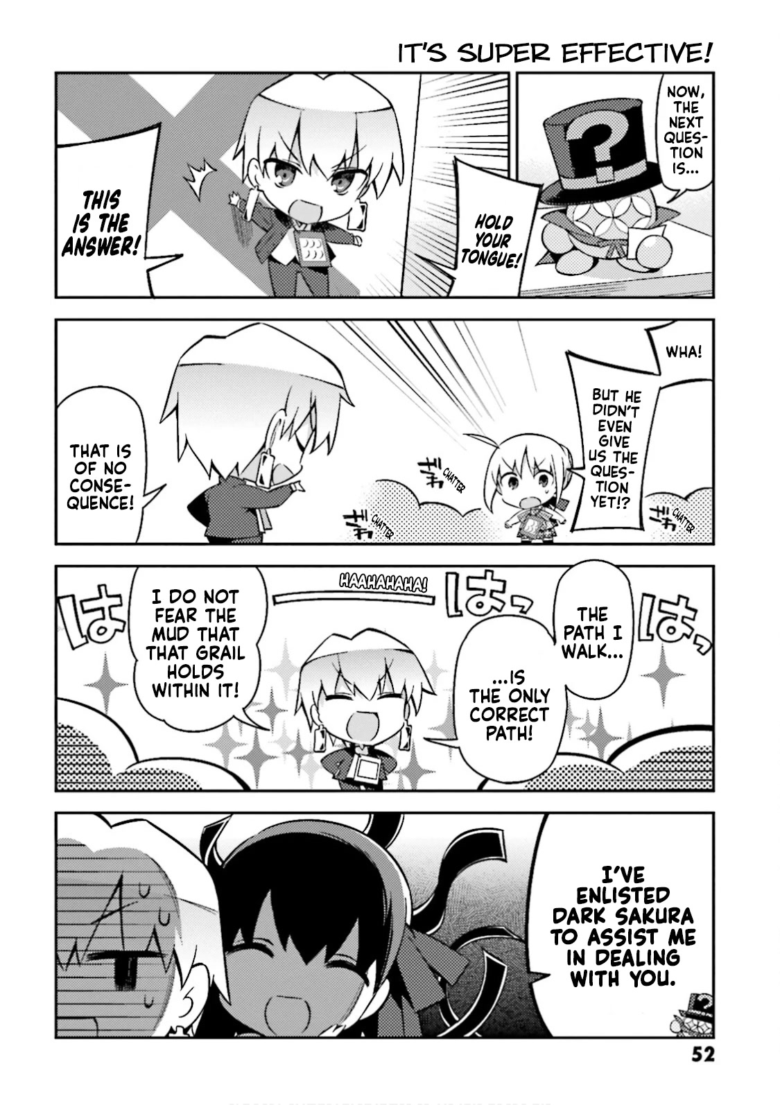 Type-Moon Gakuen - Chibi Chuki! Chapter 18 page 6 - Chapter 18: 18th Period: Type-Moon Ultra Quiz (Part 1)