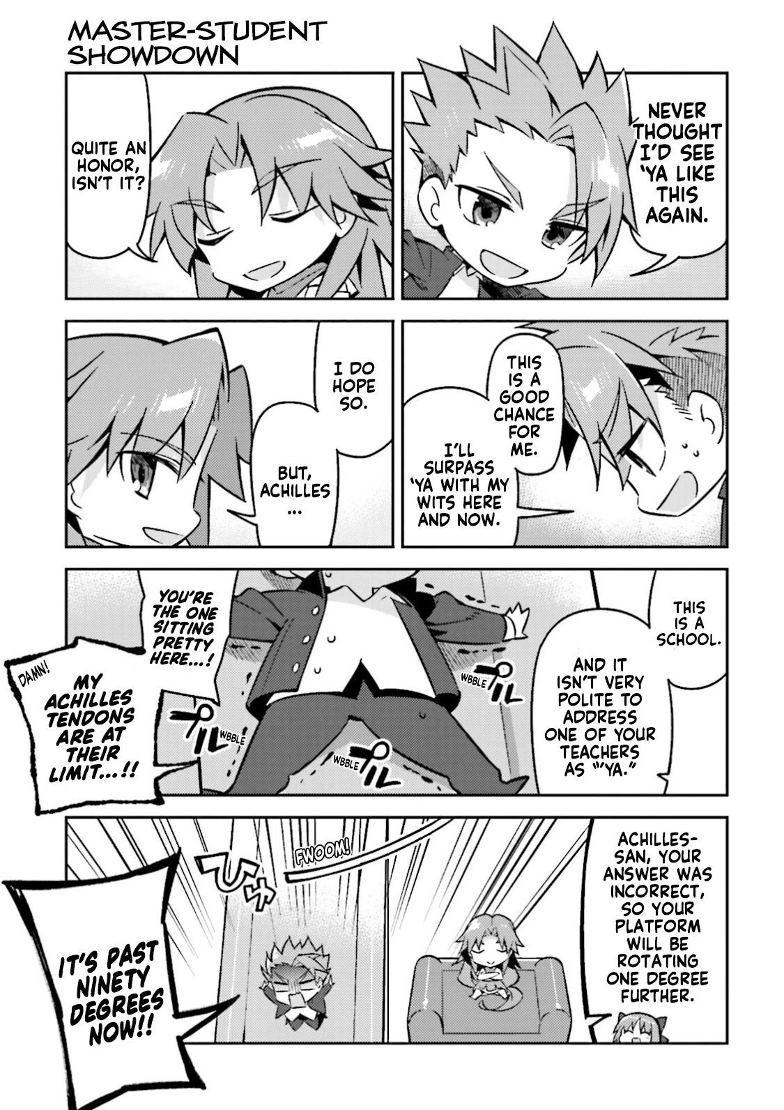 Type-Moon Gakuen - Chibi Chuki! Chapter 19 page 5 - Chapter 19: 19th Period: Type-Moon Ultra Quiz (Part 2)