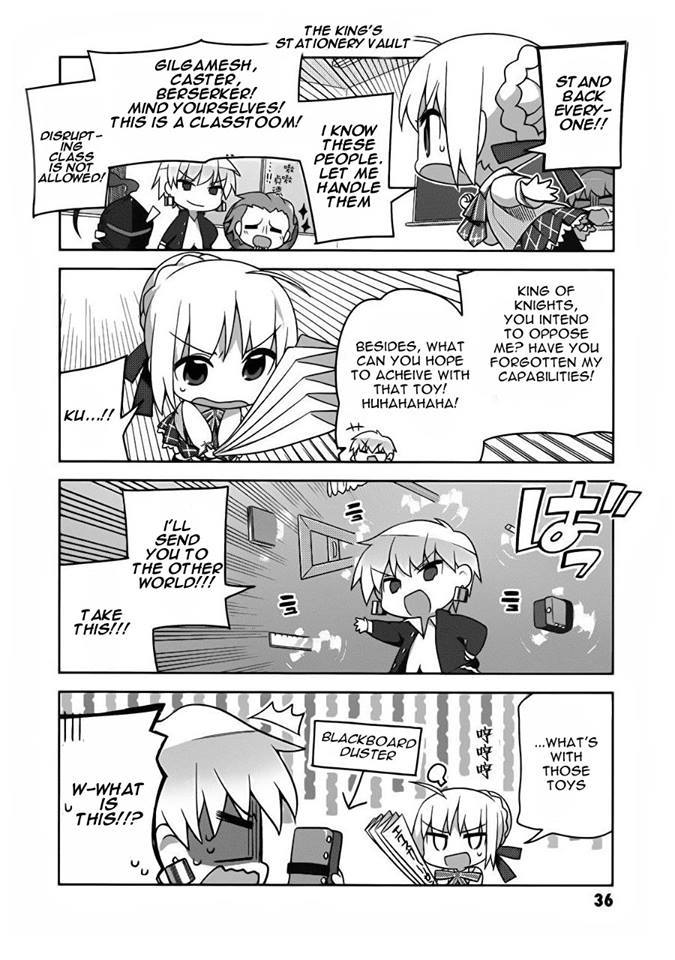 Type-Moon Gakuen - Chibi Chuki! Chapter 2 page 14 - Chapter 2: Protect the School’s Peace!