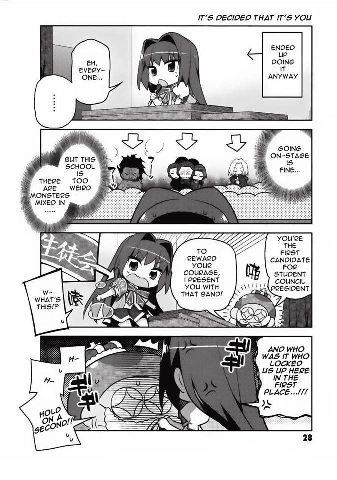 Type-Moon Gakuen - Chibi Chuki! Chapter 2 page 6 - Chapter 2: Protect the School’s Peace!