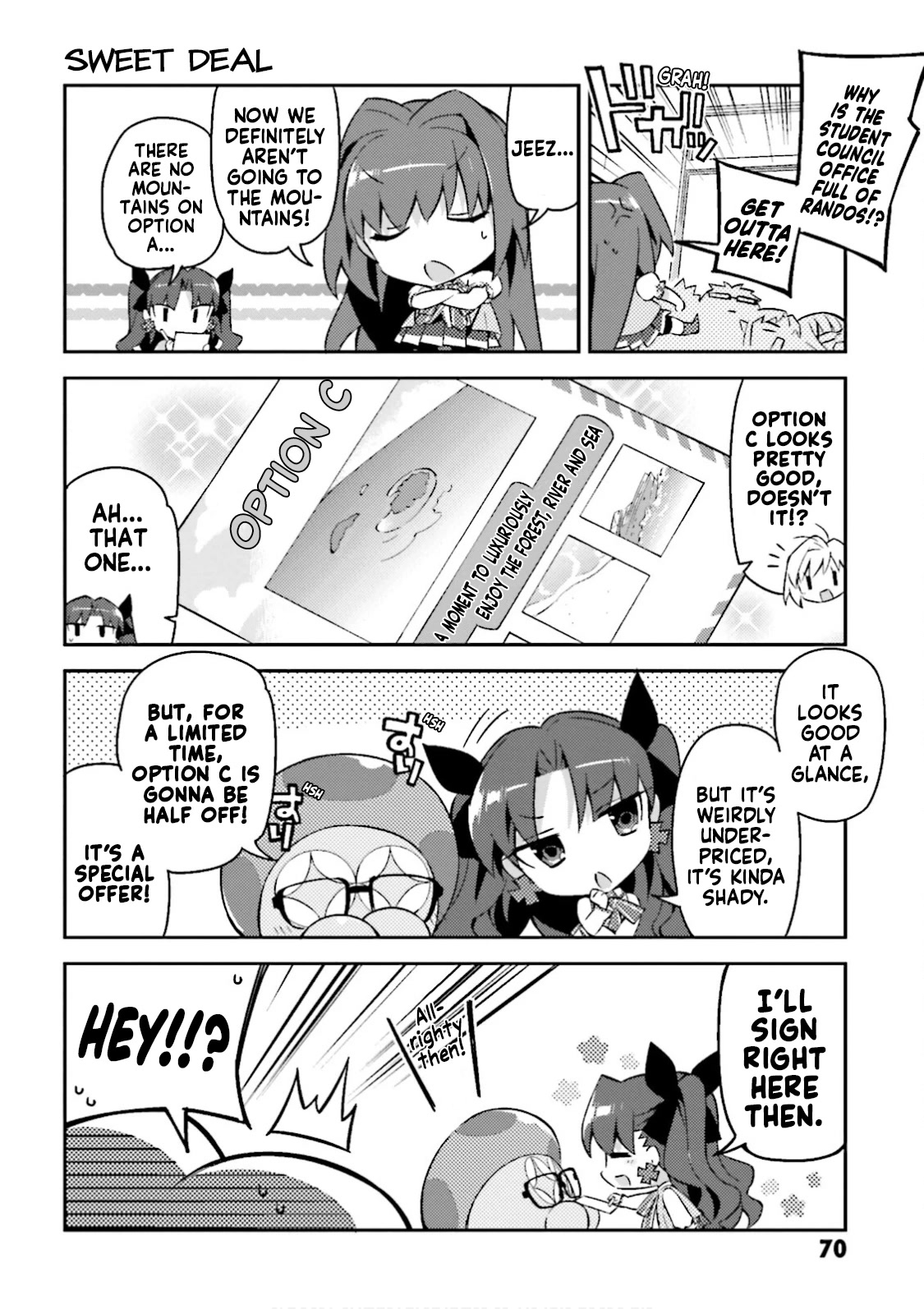 Type-Moon Gakuen - Chibi Chuki! Chapter 20 page 4 - Chapter 20: 20th Period: My Summer Break