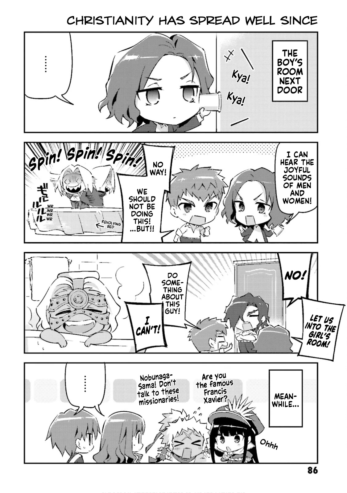 Type-Moon Gakuen - Chibi Chuki! Chapter 21 page 10 - Chapter 21: 21st Period: The Secret of Mikazuki island