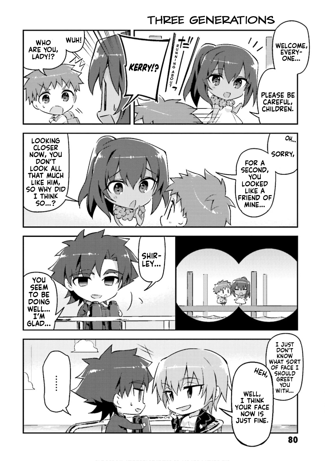 Type-Moon Gakuen - Chibi Chuki! Chapter 21 page 4 - Chapter 21: 21st Period: The Secret of Mikazuki island