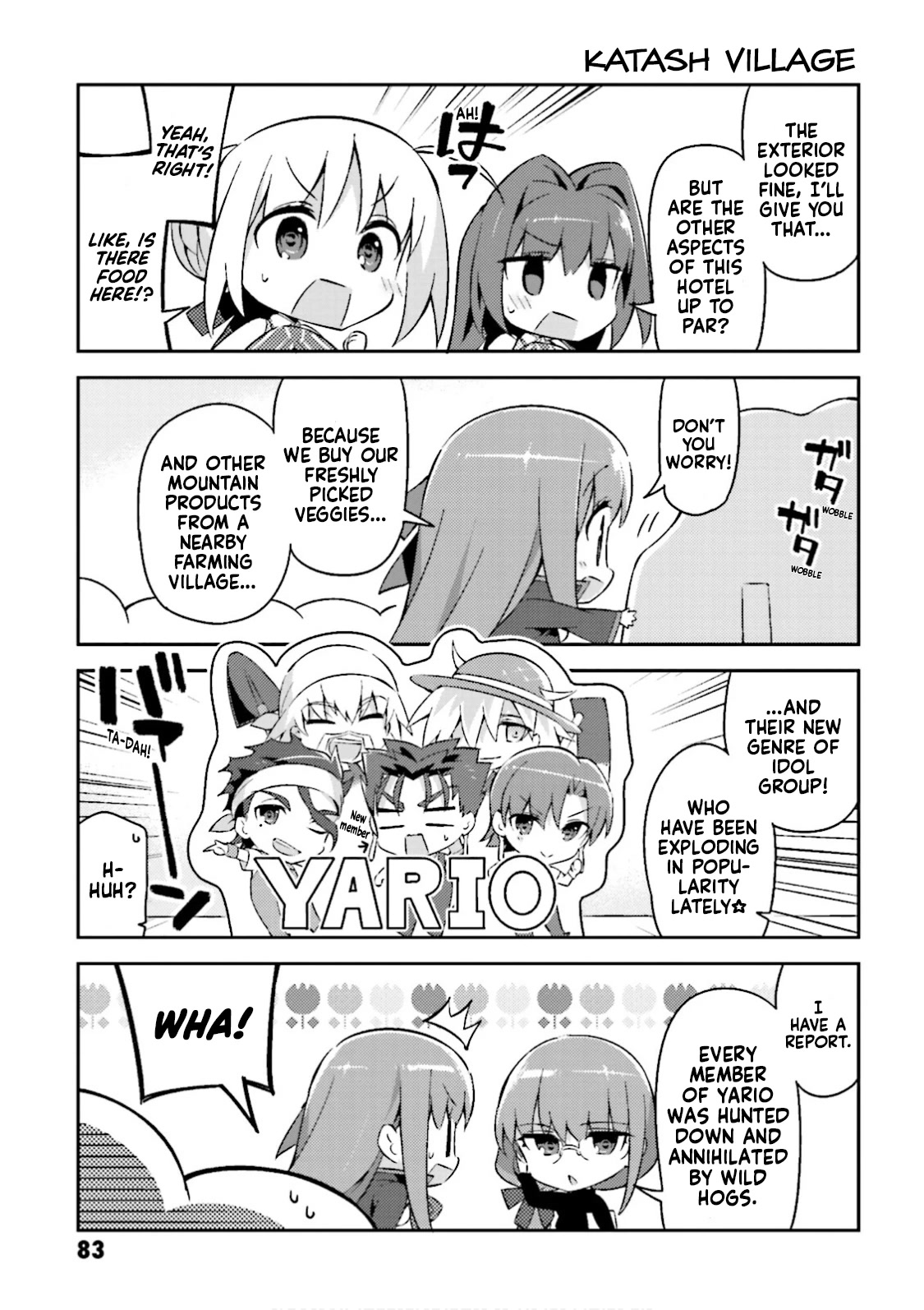 Type-Moon Gakuen - Chibi Chuki! Chapter 21 page 7 - Chapter 21: 21st Period: The Secret of Mikazuki island